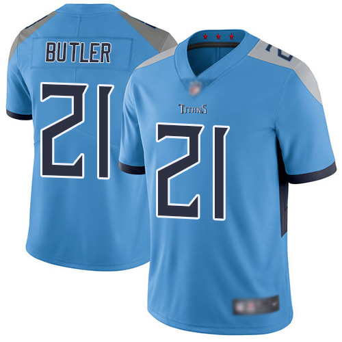 Tennessee Titans Limited Light Blue Men Malcolm Butler Alternate Jersey NFL Football #21 Vapor Untouchable->tennessee titans->NFL Jersey